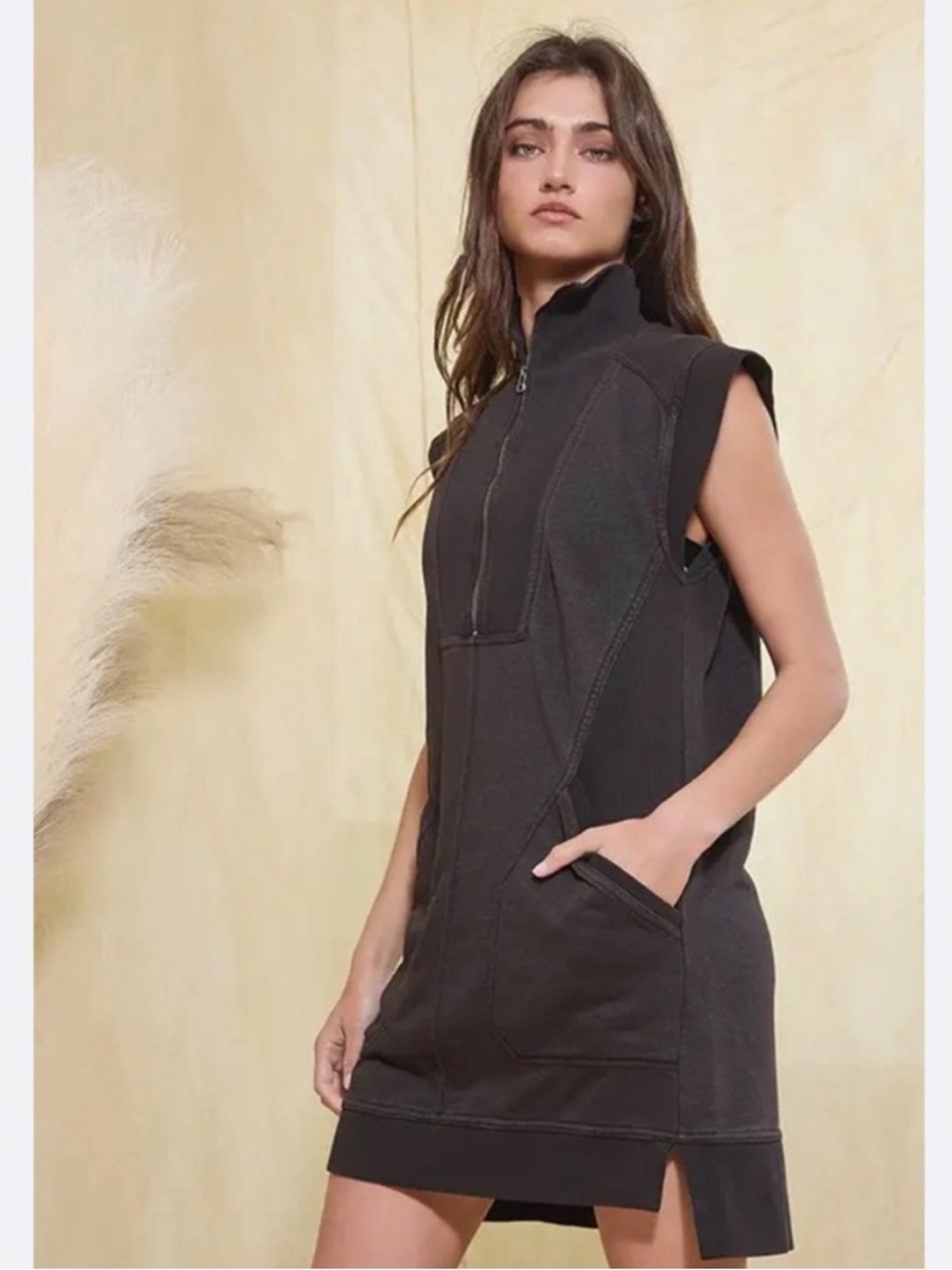 NWOT Daily Practice x Anthro Meru Mini Dress